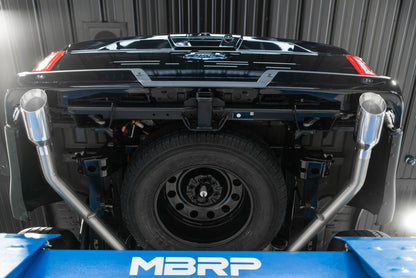 MBRP 3" Cat-Back 2.5 Inch Dual Split Rear Exhaust System, 2021-2023 Ford F-150 Aluminized Steel MBRP