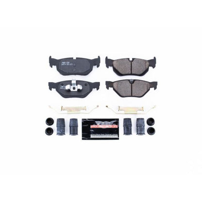 Power Stop 07-09 BMW 323i Rear Z23 Evolution Sport Brake Pads w/Hardware PowerStop