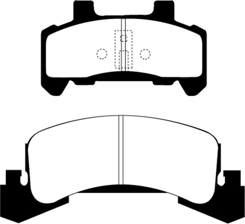 EBC YellowStuff Front Brake Pads - DP41173R