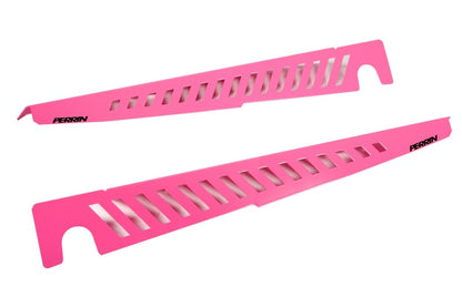 Perrin 22-23 Subaru WRX Fender Shroud Set - Hyper Pink Perrin Performance