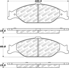 Load image into Gallery viewer, StopTech Street Disc Rear Brake Pads - 305.08040