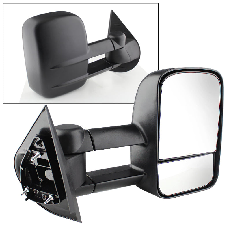 Xtune Chevy Silverado 07-12 Manual Extendable Power Heated Adjust Mirror Right MIR-CSIL07-PW-R SPYDER