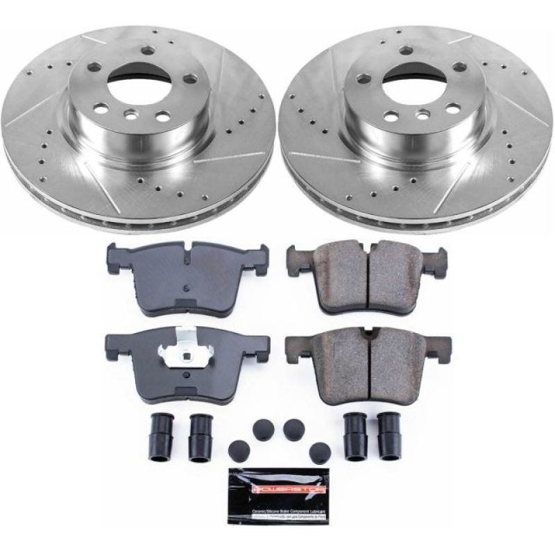 Power Stop 11-17 BMW X3 Front Z23 Evolution Sport Brake Kit PowerStop