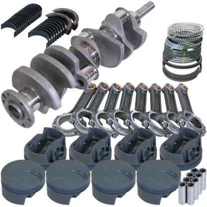 Eagle Ford 460 4.500in Crank 6.700in I-Beam Rods -3cc Flat Top 4.440in Pistons Rotating Assembly