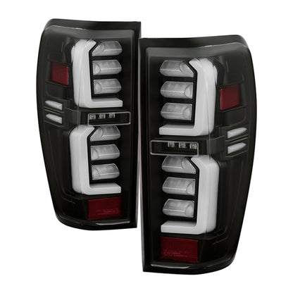 Spyder GMC Sierra 19-20 Incandescent Bulb Model Only LED Tail Lights - Black ALT-YD-GS19-LED-BK SPYDER