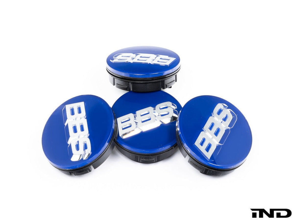 BBS Center Cap 56mm Blue/Silver - 3D Floating