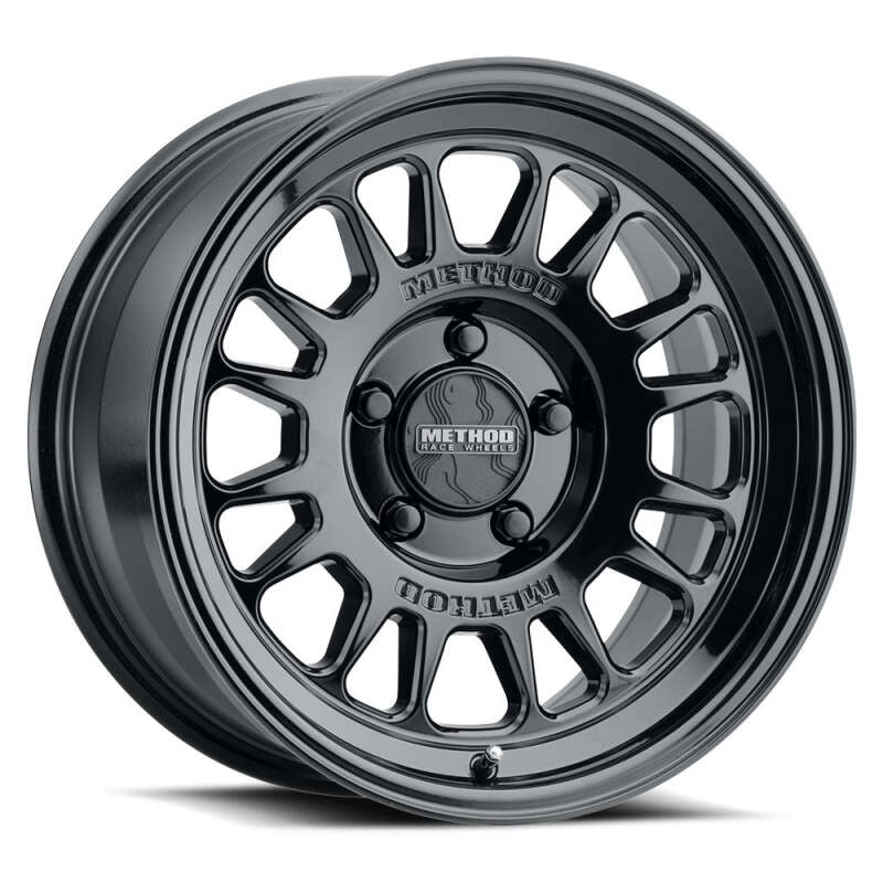 Method MR318 17x8.5 0mm Offset 5x5 71.5mm CB 4.7 BS - Gloss Black Wheel