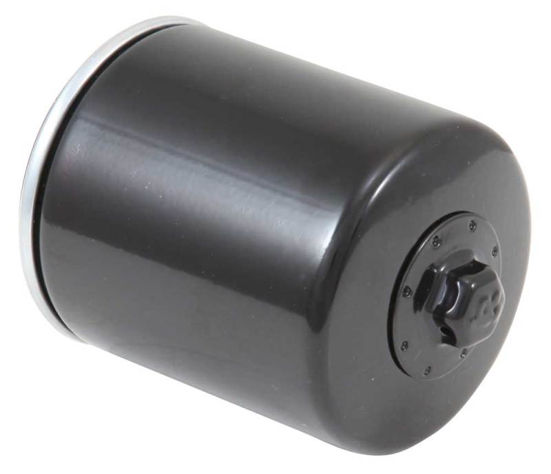 K&N Harley Davidson / Buell 3in OD x 4.063in H Black Oil Filter K&N Engineering