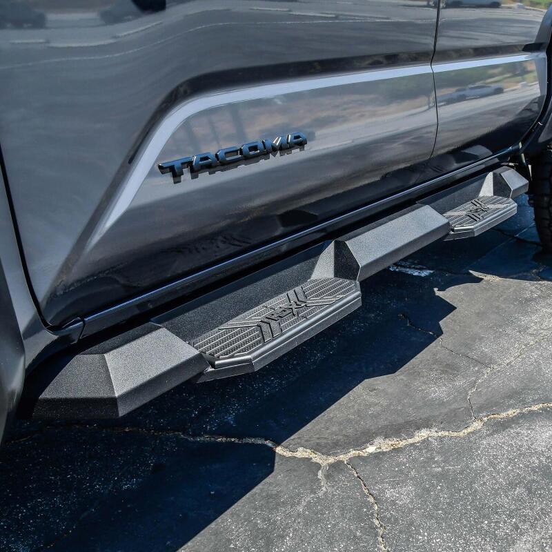 Westin/HDX 2024+ Toyota Tacoma Double Cab Xtreme Nerf Step Bars - Textured Black Westin