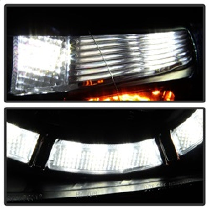 Spyder Mazda CX-5 13-15 Projector Headlights - DRL LED - Black PRO-YD-MCX513-DRL-BK SPYDER