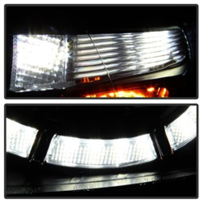 Spyder Mazda CX-5 13-15 Projector Headlights - DRL LED - Black PRO-YD-MCX513-DRL-BK SPYDER