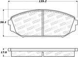 StopTech Street Disc Brake Pads - 305.07930