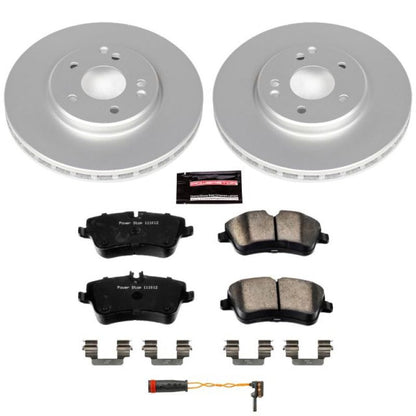 Power Stop 06-08 Mercedes-Benz SLK280 Front Z23 Evolution Sport Coated Brake Kit PowerStop