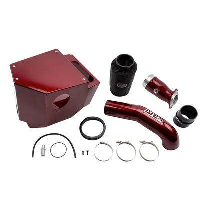Wehrli 20-25 Chevrolet 6.6L LP5 Duramax 4in Intake Kit Stage 2 - Bengal Grey - WCF100684-BG