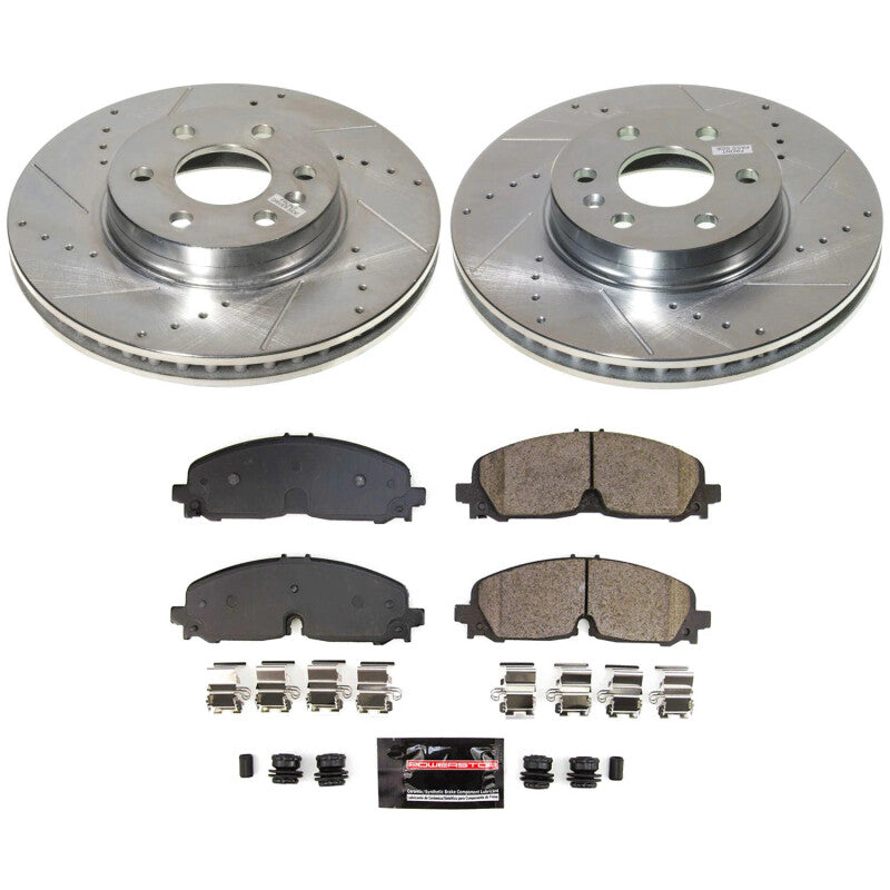 Power Stop 21-22 Chevrolet Colorado Front Z23 Evolution Brake Kit PowerStop