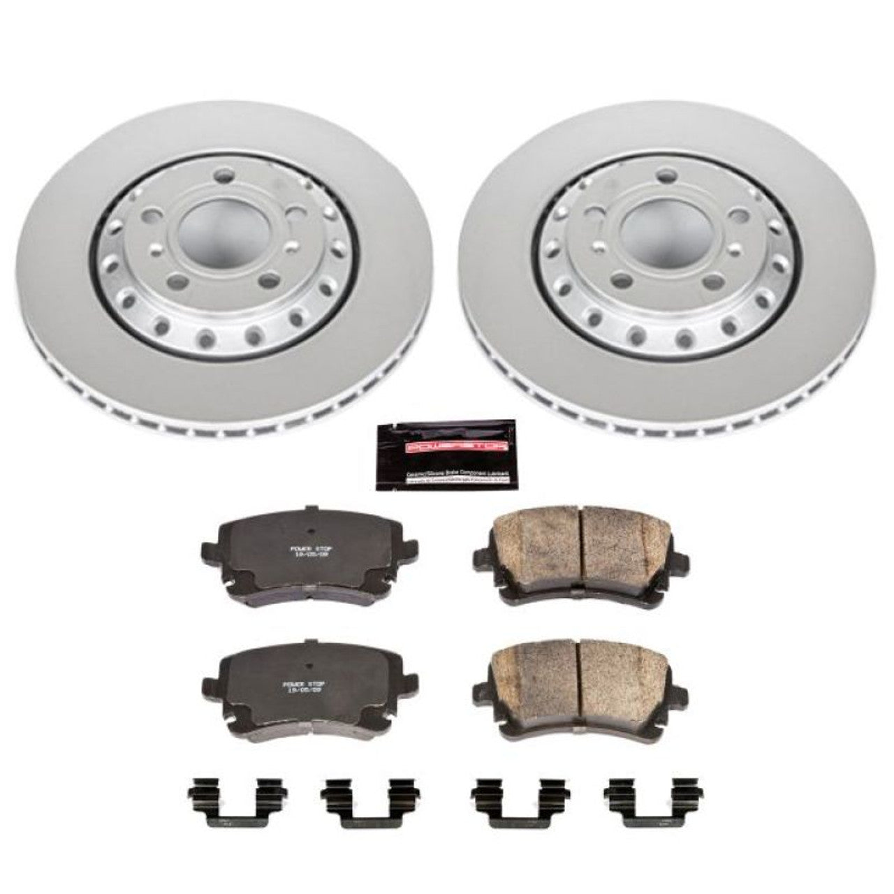 Power Stop 03-10 Audi A8 Quattro Front & Rear Euro-Stop Brake Kit