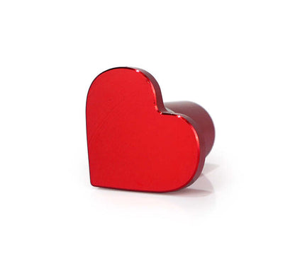 NRG Drift Button Heart Shape Lexus - Red - DB-H004RD