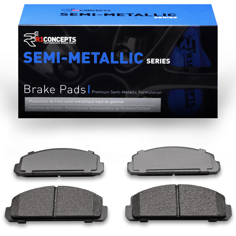 R1 Rear Semi-Metallic Brake Pads 1976-1978 Mazda Cosmo - 2311-0132-00