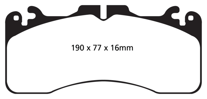 EBC GreenStuff Front Brake Pads - DP21867