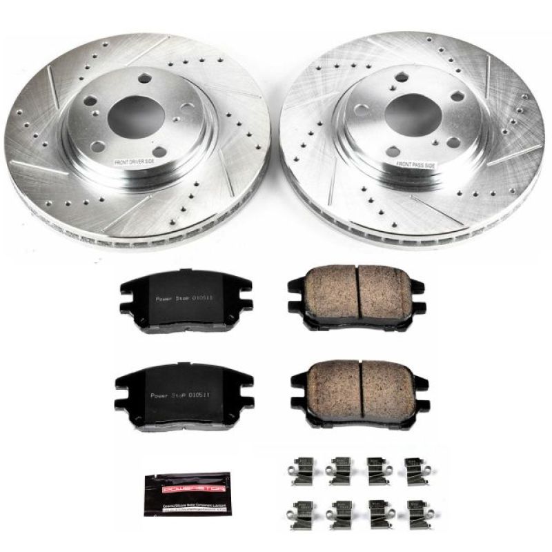 Power Stop 02-03 Lexus RX300 Front Z23 Evolution Sport Brake Kit PowerStop