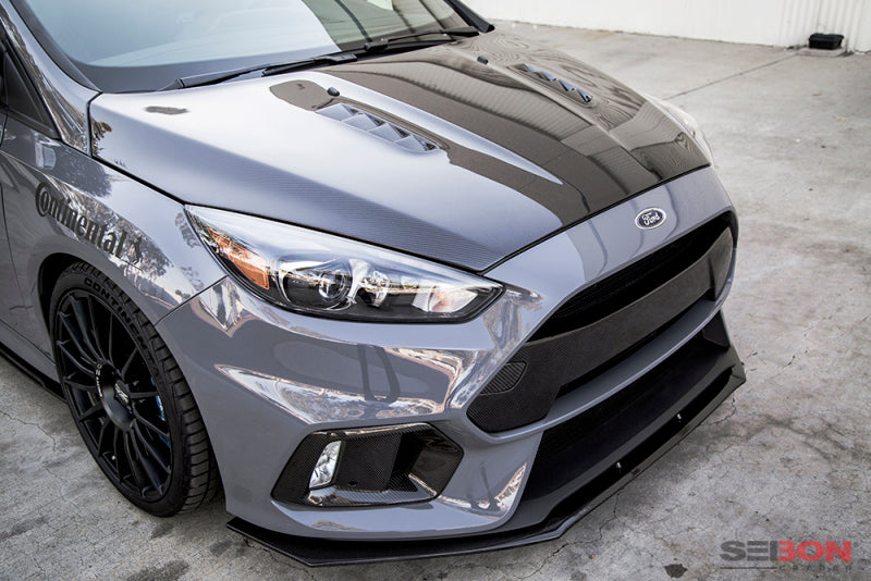 Seibon 2015-2016 Ford Focus RS Carbon Fiber Hood Seibon