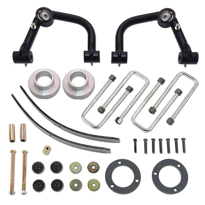 Tuff Country 3" Lift Kit w/Uni-Ball Control Arms – 2015–2018 Toyota Hilux 4WD (No Shocks) (53036)