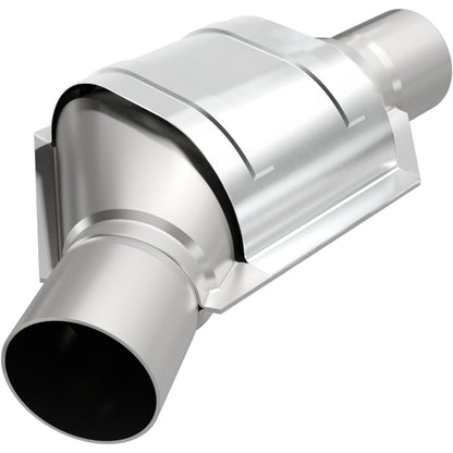 MagnaFlow Conv Universal 2.00 Angled Inlet OEM Magnaflow