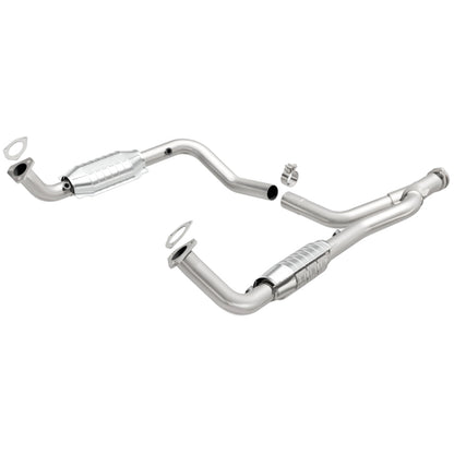 MagnaFlow Conv DF 95-99 Range Rover 4.0/4.6L GEMS Y-Pipe Assembly *NOT FOR SALE IN CALIFORNIA* Magnaflow