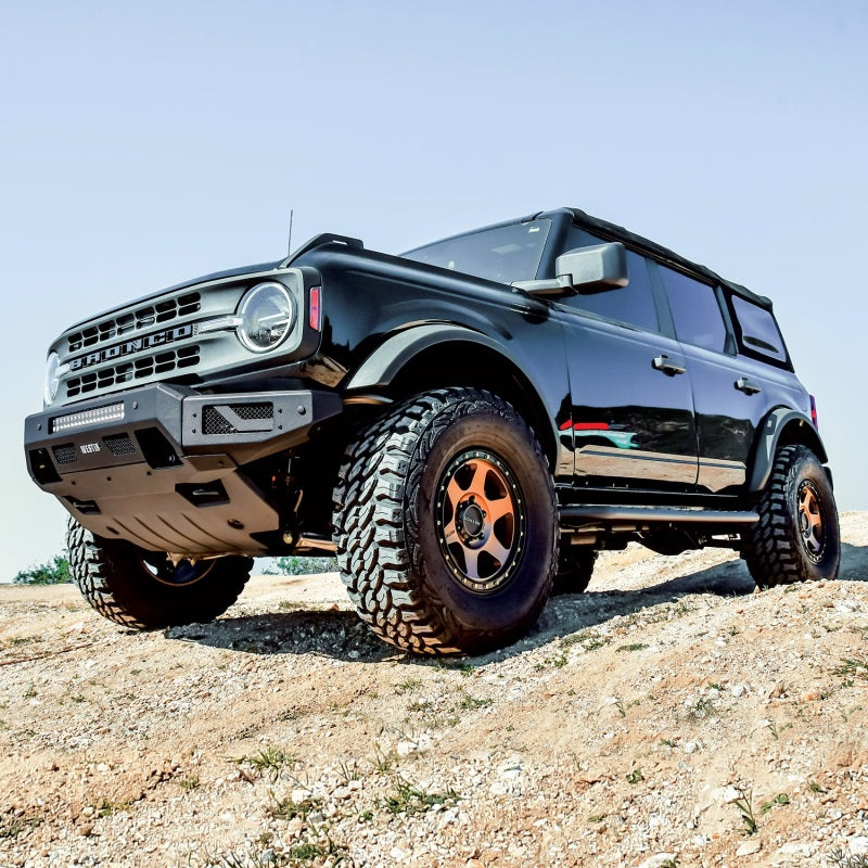 Westin 21-22 Ford Bronco Pro-Mod Front Bumper - Textured Black Westin