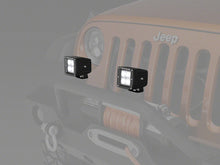 Load image into Gallery viewer, Raxiom 3-In Square 4-LED Off Road Light Flood Beam Universal (Some Adaptation May Be Required)