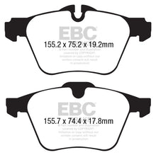 Load image into Gallery viewer, EBC YellowStuff Front Brake Pads - DP42189R