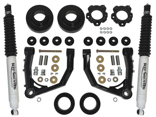 Tuff Country 3in Lift Kit w/ Boxed Uni-Ball Control Arms & SX8000 Shocks – 2022+ Toyota Tundra / 2023+ Sequoia (53221KN)