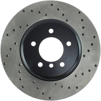 StopTech 04-10 BMW 5-Series & 6-Series Drilled Left Front Rotor Stoptech