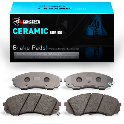 R1 Front Ceramic Brake Pads 2009-2019 Dodge/Hyundai - 2310-1566-00