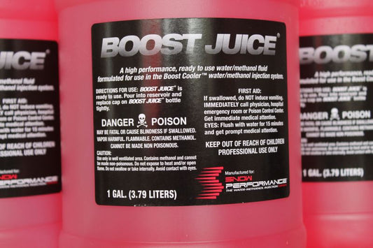 Snow Performance Boost Juice™ 50/50 High Performance Water-Methanol Fluid - SNO-40008