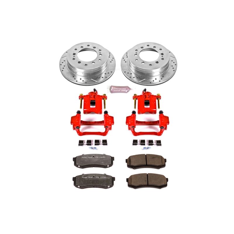 Power Stop 03-09 Lexus GX470 Rear Z36 Truck & Tow Brake Kit w/Calipers PowerStop