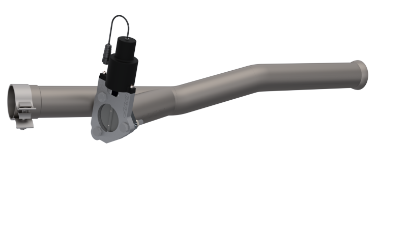 QTP 2018 Jeep Wrangler JL 4DR 2.5in 304SS Aggressor Cutout Mid Pipe QTP