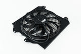 CSF 2858FB  92-00 Honda Civic All-Aluminum Fan Shroud w/12in SPAL Fan - Black Finish