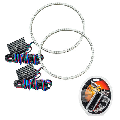 Oracle Jeep Wrangler TJ 97-06 LED Waterproof Halo Kit - ColorSHIFT ORACLE Lighting