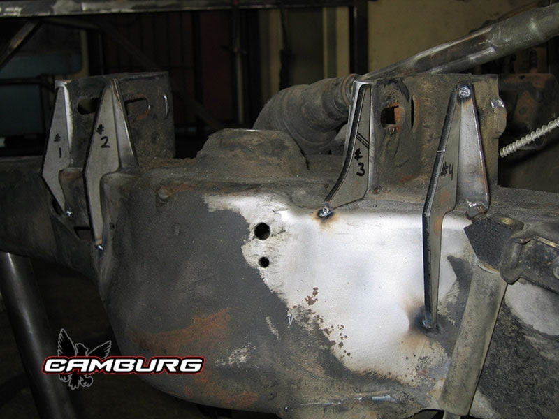 Camburg 98-12 Ford Ranger 2wd Frame Gusset Kit CAM-130005