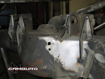 Camburg 01-12 Ford Ranger Edge/4wd Frame Gusset Kit CAM-130006