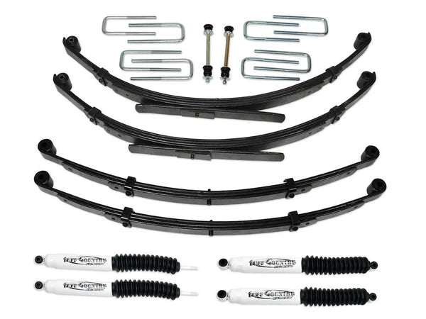 Tuff Country 3.5" Lift Kit w/Rear Leaf Springs & SX6000 Shocks – 1979–1985 Toyota Pickup 4WD (53701KH)