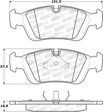 Load image into Gallery viewer, StopTech Premium Ceramic Front Brake Pads - 308.05581