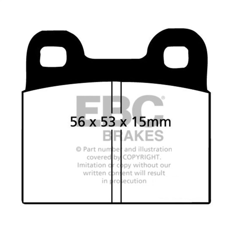 EBC BlueStuff Rear Brake Pads - DP5105NDX