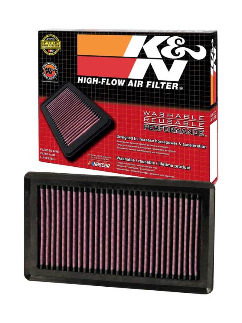 K&N 07 Nissan Versa 1.8L-L4 Drop In Air Filter K&N Engineering