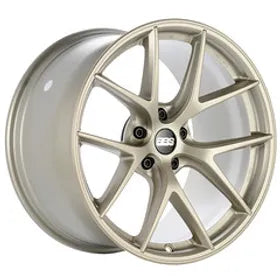 BBS Unlimited CI-R 20x9.5 ET51.5 (Face 2) Satin White-Gold Wheel