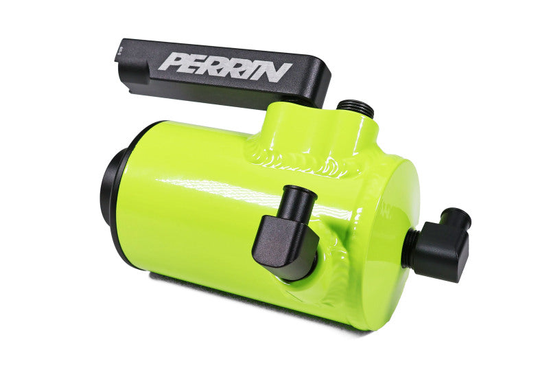 Perrin 22-23 Subaru WRX Air Oil Separator - Neon Yellow Perrin Performance