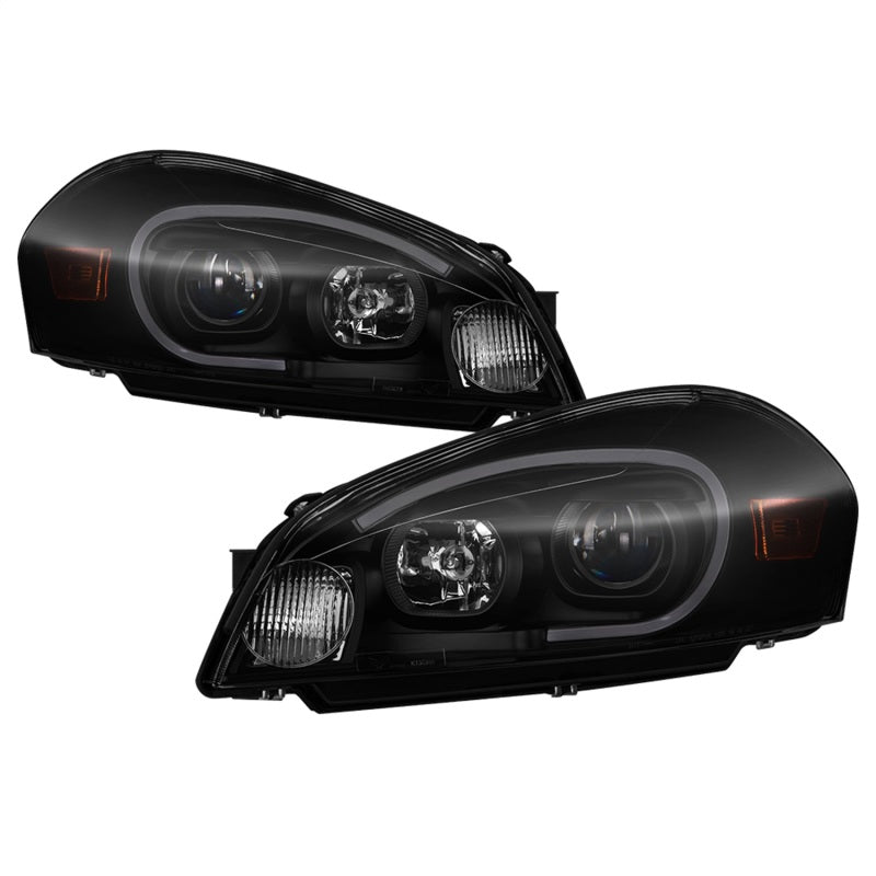 xTune 06-13 Chevrolet Impala LED Light Bar Headlights - Black Smoke (PRO-JH-CIM06-LB-BSM) SPYDER