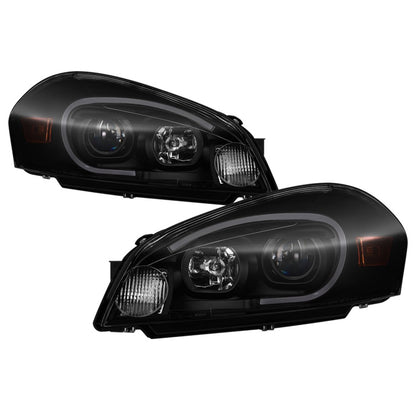 xTune 06-13 Chevrolet Impala LED Light Bar Headlights - Black Smoke (PRO-JH-CIM06-LB-BSM) SPYDER