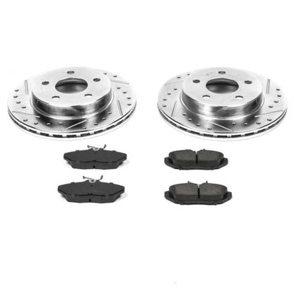 Power Stop 93-97 Ford Thunderbird Rear Z23 Evolution Sport Brake Kit PowerStop